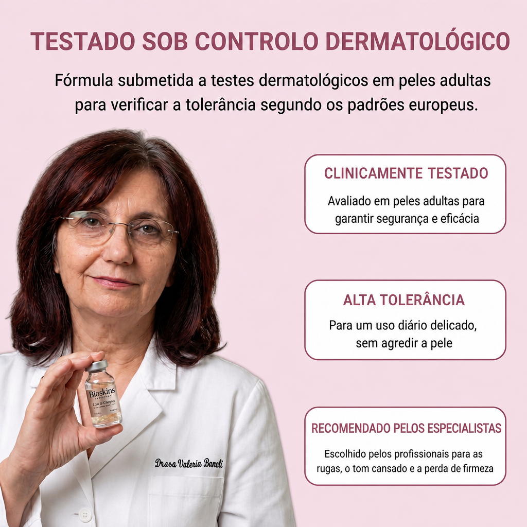 Testado dermatologicamente