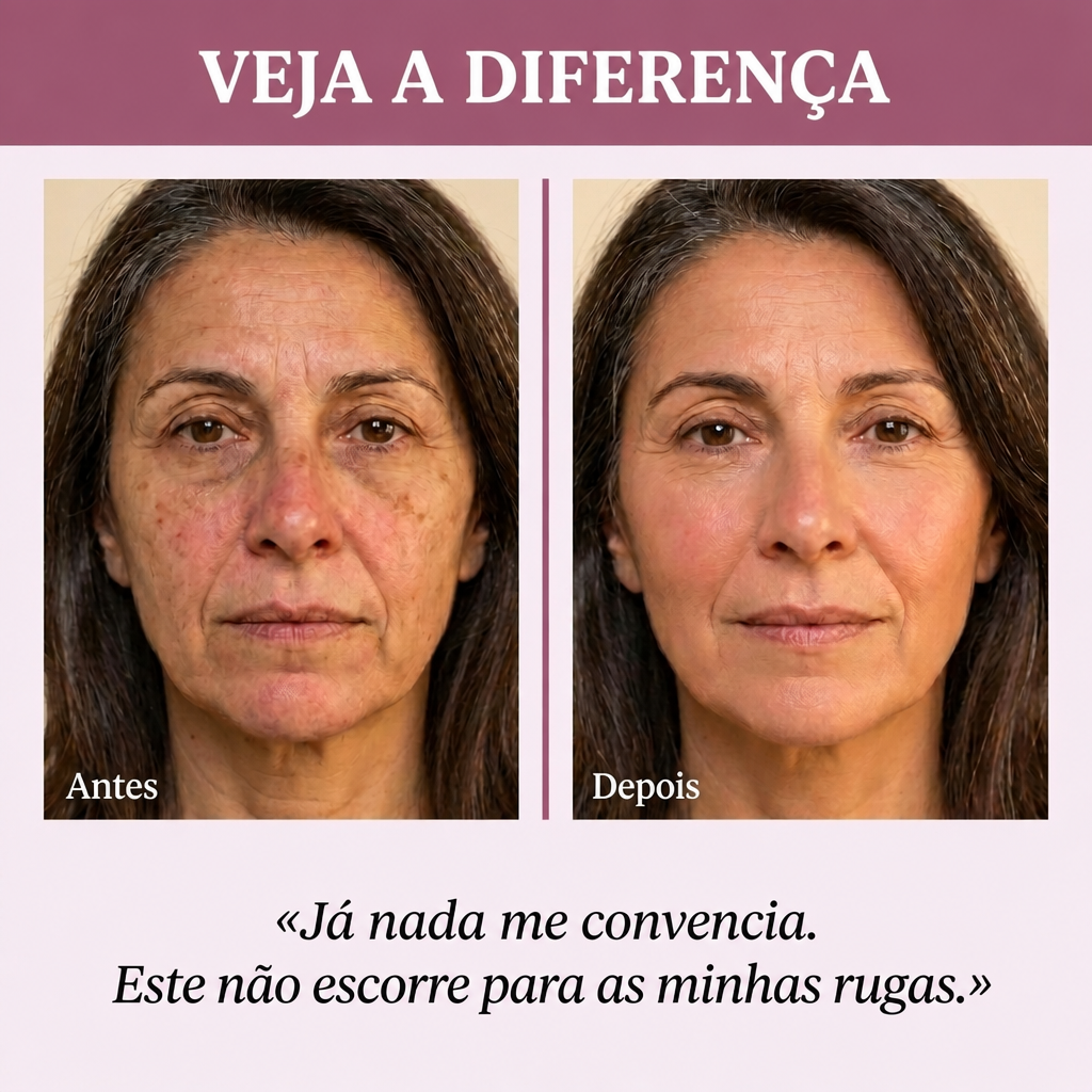 Veja a diferença antes e depois