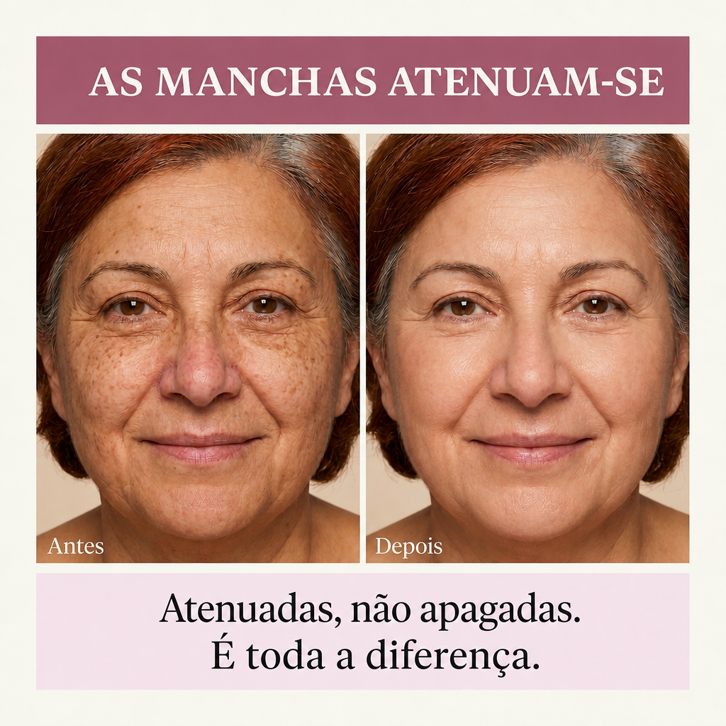 As manchas atenuam-se
